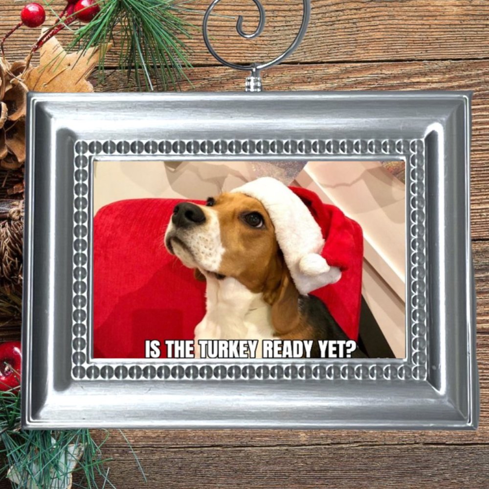 Beagle Puppy Dog Funny Christmas Tree Ornament